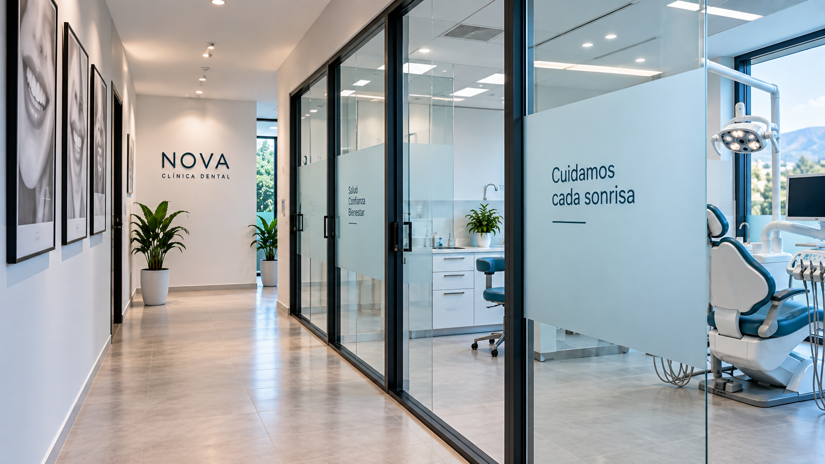 Área de atención de Clínica Dental Nova